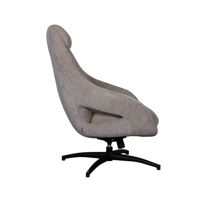 LABEL51 Draaifauteuil Maxwell Clay 75x84x108 cm-Fauteuils-LABEL51