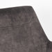 LABEL51 Draaifauteuil Toby Antraciet Velours 75x80x85 cm-Fauteuils-LABEL51
