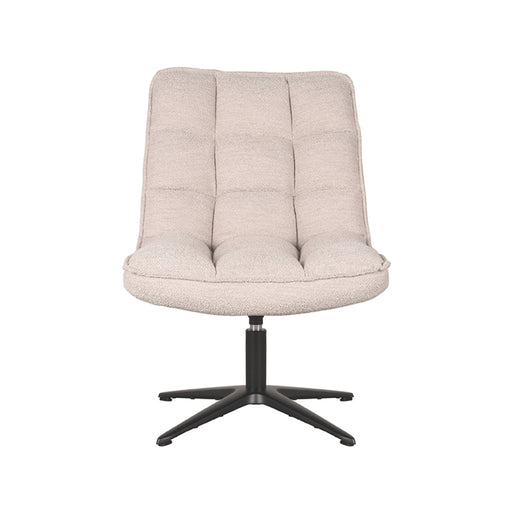 LABEL51 Draaifauteuil Vince Naturel Bouclé 63x74x91 cm-Fauteuils-LABEL51