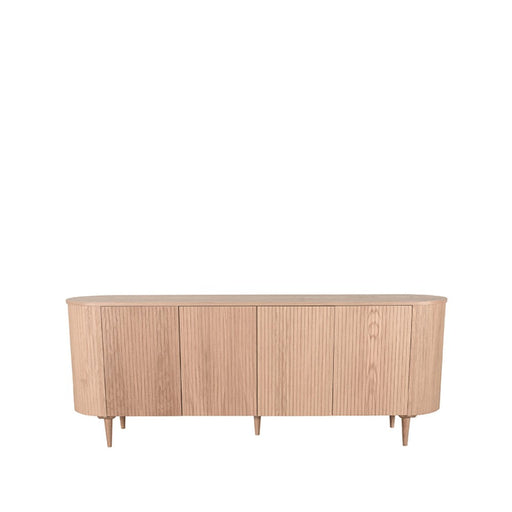 LABEL51 Dressoir Oliva - Naturel - Eiken - 220 cm-Dressoirs-LABEL51
