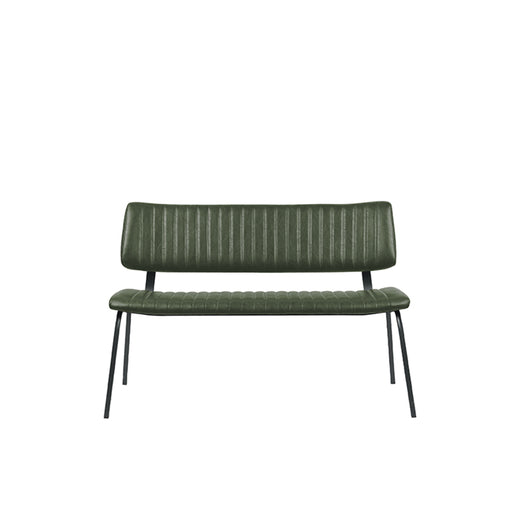 LABEL51 Eetkamerbank Gusto - Hunter - Kunstleder - 120 cm-Eetkamerbanken-LABEL51