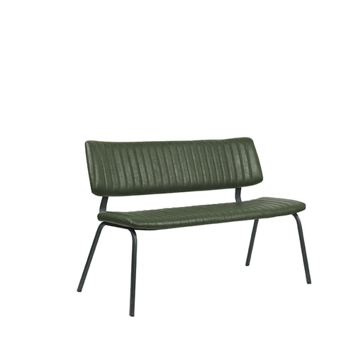 LABEL51 Eetkamerbank Gusto - Hunter - Kunstleder - 120 cm-Eetkamerbanken-LABEL51