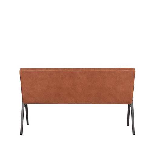 LABEL51 Eetkamerbank Matz - Cognac - Kunstleder - 145 cm-Eetkamerbanken-LABEL51