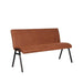 LABEL51 Eetkamerbank Matz - Cognac - Kunstleder - 145 cm-Eetkamerbanken-LABEL51