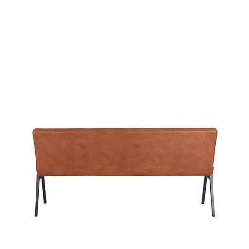 LABEL51 Eetkamerbank Matz - Cognac - Kunstleder - 175 cm-Eetkamerbanken-LABEL51