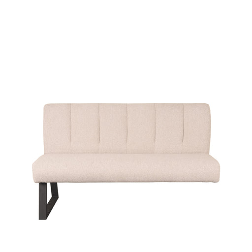 LABEL51 Eetkamerbank Modula Bouclé Naturel 150 cm 150x62x92 cm-Eetkamerbanken-LABEL51