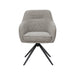 Eetkamerstoel Akira - Mushroom - Royal Boucle - Draaibaar-Eetkamerstoelen-LABEL51