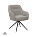 Eetkamerstoel Akira - Mushroom - Royal Boucle - Draaibaar-Eetkamerstoelen-LABEL51