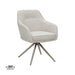 Eetkamerstoel Akira - Naturel - Royal Boucle - Taupe Metalen...-Eetkamerstoelen-LABEL51