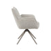 Eetkamerstoel Amalfi - Naturel - Royal Boucle - Taupe Metalen...-Eetkamerstoelen-LABEL51
