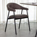 LABEL51 Eetkamerstoel Amaze Antraciet Micro Suede 54x54x80 cm-Eetkamerstoelen-LABEL51
