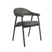 LABEL51 Eetkamerstoel Amaze - Antraciet - Micro Suede - Black Frame-Eetkamerstoelen-LABEL51