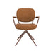 LABEL51 Eetkamerstoel Basel - Coral - Royal Boucle - Coral Metalen Frame-Eetkamerstoelen-LABEL51