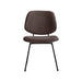 LABEL51 Eetkamerstoel Bello Taupe Fluweel 48x58x82 cm-Eetkamerstoelen-LABEL51