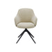LABEL51 Eetkamerstoel Bern Naturel Royal Boucle Draaibaar 61x66x91 cm-Eetkamerstoelen-LABEL51