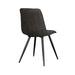 LABEL51 Eetkamerstoel Bistro - Antraciet - Micro Suede-Eetkamerstoelen-LABEL51