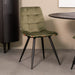 LABEL51 Eetkamerstoel Bistro - Hunter - Fluweel #2-Eetkamerstoelen-LABEL51