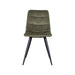 LABEL51 Eetkamerstoel Bistro - Hunter - Fluweel-Eetkamerstoelen-LABEL51