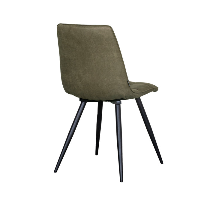 LABEL51 Eetkamerstoel Bistro - Moss - Micro Suede-Eetkamerstoelen-LABEL51