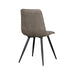 LABEL51 Eetkamerstoel Bistro - Taupe - Micro Suede - Black Frame-Eetkamerstoelen-LABEL51