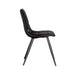 LABEL51 Eetkamerstoel Bistro - Zwart - Fluweel-Eetkamerstoelen-LABEL51