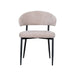 LABEL51 Eetkamerstoel Bliss - Clay - Elite - Zwart Metalen Frame-Eetkamerstoelen-LABEL51