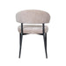 LABEL51 Eetkamerstoel Bliss - Clay - Elite - Zwart Metalen Frame-Eetkamerstoelen-LABEL51