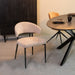 LABEL51 Eetkamerstoel Bliss - Clay - Elite - Zwart Metalen Frame-Eetkamerstoelen-LABEL51