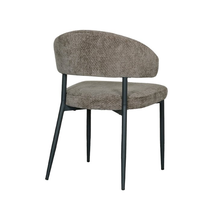 LABEL51 Eetkamerstoel Bliss - Hunter - Elite - Black Frame-Eetkamerstoelen-LABEL51