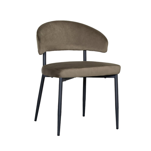 LABEL51 Eetkamerstoel Bliss - Hunter - Fluweel-Eetkamerstoelen-LABEL51