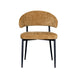 LABEL51 Eetkamerstoel Bliss - Mustard - Elite - Black Frame-Eetkamerstoelen-LABEL51
