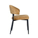 LABEL51 Eetkamerstoel Bliss - Mustard - Elite - Black Frame-Eetkamerstoelen-LABEL51