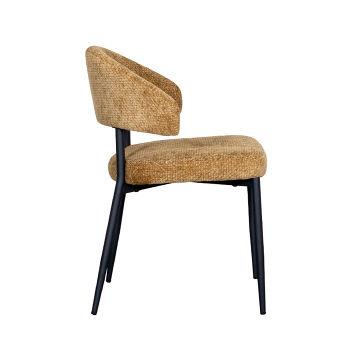 LABEL51 Eetkamerstoel Bliss - Mustard - Elite-Eetkamerstoelen-LABEL51