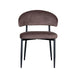 LABEL51 Eetkamerstoel Bliss - Taupe - Fluweel-Eetkamerstoelen-LABEL51