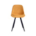 LABEL51 Eetkamerstoel Capri - Oker - Fluweel-Eetkamerstoelen-LABEL51