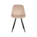 LABEL51 Eetkamerstoel Capri - Zand - Fluweel-Eetkamerstoelen-LABEL51