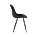 LABEL51 Eetkamerstoel Capri - Zwart - Fluweel-Eetkamerstoelen-LABEL51