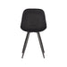 LABEL51 Eetkamerstoel Capri - Zwart - Fluweel-Eetkamerstoelen-LABEL51