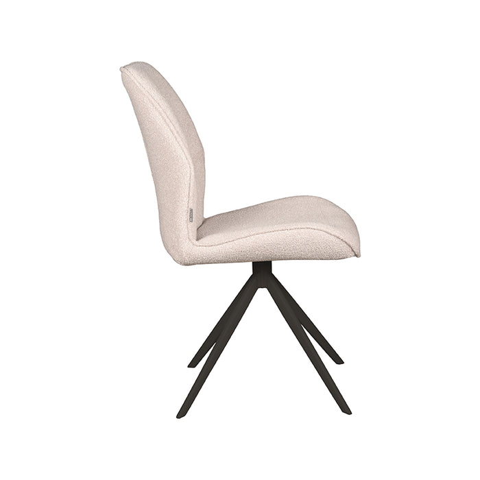 LABEL51 Eetkamerstoel Comfy Naturel Boucle-Eetkamerstoelen-LABEL51