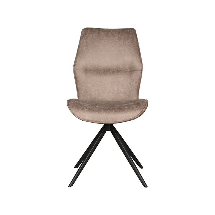 LABEL51 Eetkamerstoel Comfy - Taupe - Micro Suede-Eetkamerstoelen-LABEL51