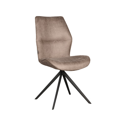 LABEL51 Eetkamerstoel Comfy - Taupe - Micro Suede-Eetkamerstoelen-LABEL51