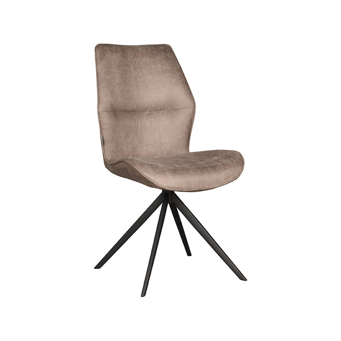LABEL51 Eetkamerstoel Comfy - Taupe - Micro Suede-Eetkamerstoelen-LABEL51