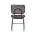 LABEL51 Eetkamerstoel Dez - Antraciet - Velours-Eetkamerstoelen-LABEL51