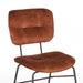LABEL51 Eetkamerstoel Dez - Rust - Velours - Zwart Metalen Frame-Eetkamerstoelen-LABEL51