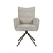 LABEL51 Eetkamerstoel Dubai Stof Naturel Draaibaar-Eetkamerstoelen-LABEL51