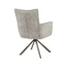 LABEL51 Eetkamerstoel Dubai Stof Naturel Draaibaar-Eetkamerstoelen-LABEL51