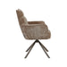 LABEL51 Eetkamerstoel Dubai Stof Taupe Draaibaar-Eetkamerstoelen-LABEL51