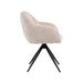 Eetkamerstoel Esma - Naturel - Elite - Draaibaar-Eetkamerstoelen-LABEL51