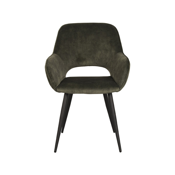 LABEL51 Eetkamerstoel Fer - Hunter - Velours-Eetkamerstoelen-LABEL51
