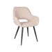 LABEL51 Eetkamerstoel Fer Naturel Boucle 58x57x87 cm-Eetkamerstoelen-LABEL51